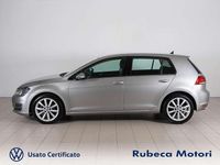 Usata VW Golf VII Highline 110 CV (80 kW) 2016 Grigio Utilitaria