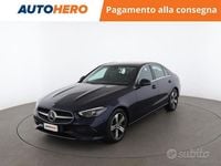 Usata Mercedes C200 204 CV (150 kW) 2022 Blu Berlina