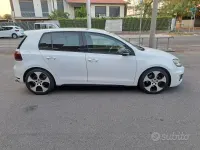 Usata VW Golf VI GTI 210 CV (154 kW) 2009 Bianco Berlina