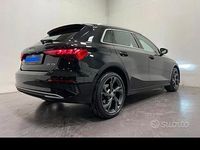 Usata Audi A3 Advanced 150 CV (110 kW) 2021 Nero Berlina