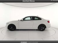 Usata BMW 218 Shadowline 136 CV (100 kW) 2021 Bianco Coupé