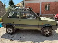 Usata Fiat Panda 4x4 50 CV (36 kW) 1987 Verde Utilitaria