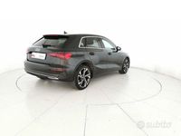 Usata Audi A3 Advanced Plus 110 CV (80 kW) 2023 Nero mythos metallizzato Berlina