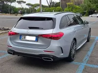 Usata Mercedes C220 AMG Line Premium 197 CV (144 kW) 2023 Argento Station wagon
