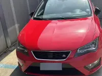 Usata Seat Leon FR 150 CV (110 kW) 2015 Rosso Berlina