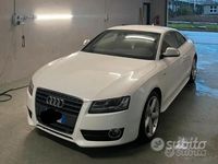 Usata Audi A5 S-Line 190 CV (139 kW) 2010 Bianco Coupé