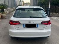 Usata Audi A3 Sportback 110 CV (80 kW) 2015 Bianco Utilitaria