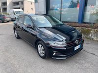Usata VW Polo Comfortline 75 CV (55 kW) 2018 Nero Utilitaria