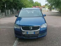 Usata VW Touran 90 CV (66 kW) 2007 Blu/azzurro Monovolume