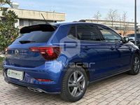 Usata VW Polo R-line 95 CV (69 kW) 2023 Blu Utilitaria