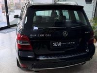 Usata Mercedes GLK220 Premium 170 CV (125 kW) 2012 Nero SUV