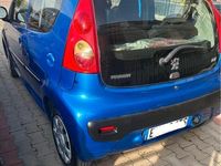 Usata Peugeot 107 68 CV (50 kW) 2011 Blu Utilitaria