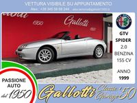 Usata Alfa Romeo Spider 155 CV (114 kW) 1999 Grigio metall Cabrio
