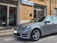 Usata Mercedes C220 Avantgarde 170 CV (125 kW) 2012 Grigio Station wagon