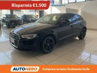 Usata Audi A3 116 CV (85 kW) 2018 Nero Berlina