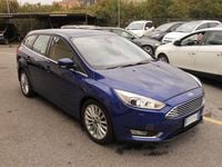 Begagnad Ford Focus Titanium X 150 HK (110 kW) 2016 Blå Kombi