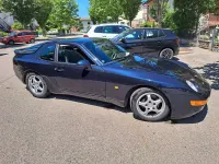 Usata Porsche 968 239 CV (175 kW) 1992 Blu/azzurro Coupé