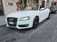 Usata Audi A5 Cabriolet Ambiente 170 CV (125 kW) 2010 Bianco Cabrio