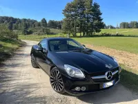Usata Mercedes SLK200 184 CV (135 kW) 2011 Nero Cabrio