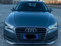 Usata Audi A3 Young 110 CV (80 kW) 2015 Grigio Berlina