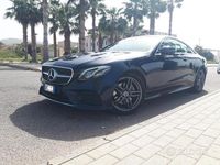 Usata Mercedes E220 Premium Plus 194 CV (142 kW) 2020 Blu Coupé