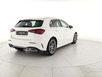 Usata Mercedes A180 AMG Line Premium 116 CV (85 kW) 2024 Bianco Berlina