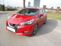 Usata Nissan Micra N-Connecta 90 CV (66 kW) 2017 Rosso Utilitaria