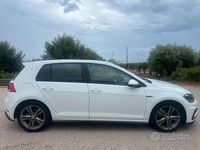 Usata VW Golf VII R-line 115 CV (84 kW) 2019 Bianco Berlina