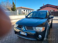 Usata Mitsubishi L200 136 CV (100 kW) 2006 Nero Pick-up