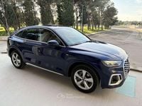 Usata Audi Q5 Sportback S-Line 204 CV (150 kW) 2022 Blu SUV