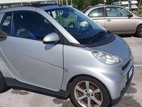 Usata Smart ForTwo Cabrio Pulse 45 CV (33 kW) 2009 Argento Cabrio