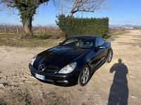 Usata Mercedes SLK200 163 CV (119 kW) 2005 Nero Cabrio