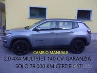 Usata Jeep Compass Night Eagle 140 CV (102 kW) 2019 Grigio SUV
