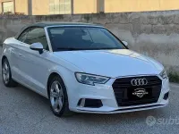 Usata Audi A3 Cabriolet 110 CV (80 kW) 2017 Bianco Cabrio