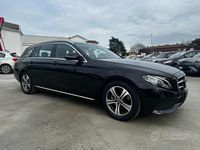 Usata Mercedes E200 Avantgarde 150 CV (110 kW) 2019 Nero Station wagon