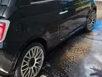 Usata Fiat 500 100 CV (73 kW) 2009 Nero Cabrio