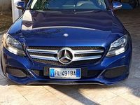 Usata Mercedes C220 170 CV (125 kW) 2015 Blu Station wagon