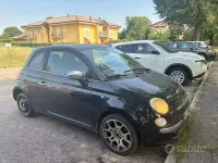 Usata Fiat 500 69 CV (50 kW) 2009 Bluazzurro Cabrio
