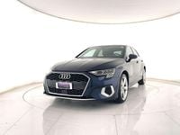 Usata Audi A3 Advanced 150 CV (110 kW) 2022 Blu metallizzato Berlina
