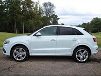 Usata Audi Q3 S-Line 177 CV (130 kW) 2014 Bianco SUV