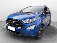 Usata Ford Ecosport ST-Line 100 CV (73 kW) 2019 Blu SUV