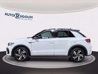 Usata VW T-Roc R-line 116 CV (85 kW) 2022 Pure white deep black perlato SUV
