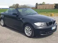 Usata BMW 118 Cabriolet Efficient Dynamics 143 CV (105 kW) 2009 Nero Cabrio