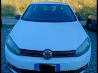 Usata VW Golf VII 105 CV (77 kW) 2013 Bianco Berlina