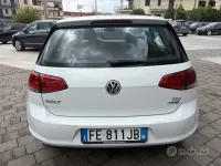 Usata VW Golf VII 90 CV (66 kW) 2016 Bianco Berlina