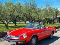 Usata Alfa Romeo Spider Veloce 131 CV (96 kW) 1970 Rosso Cabrio