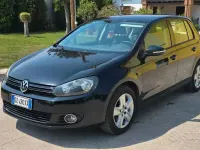 Usata VW Golf VI 122 CV (89 kW) 2010 Nero Berlina
