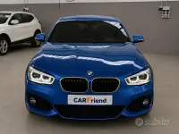 Usata BMW 118 Advantage 135 CV (99 kW) 2018 Blu Utilitaria