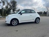 Usata Fiat 500 Sport 99 CV (72 kW) 2007 Bianco Utilitaria
