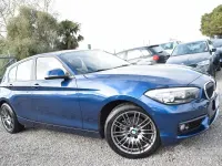 Usata BMW 118 Advantage 150 CV (110 kW) 2016 Blu/azzurro Utilitaria